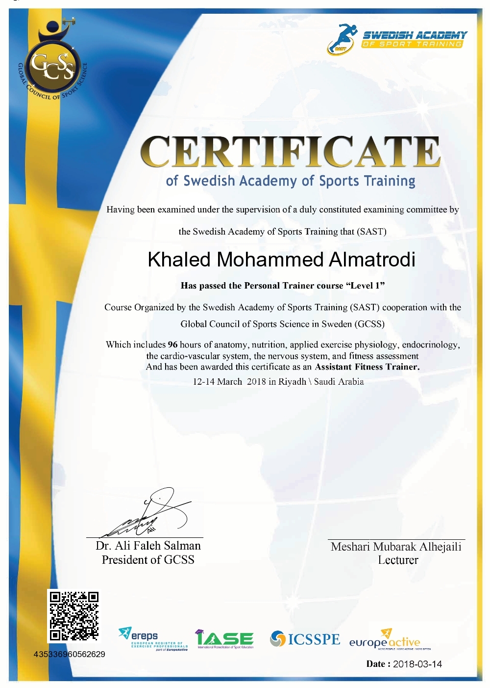 Khaled Mohammed Almatrodi